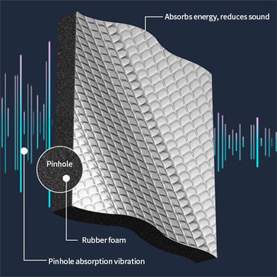 Rubber Plastic House Sound Insulation Moisture Reduction Pinhole Vibration Sewer Sound Absorption