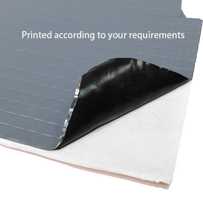 İyi fiyat Çevreye uygun 2 mm dengeleme yastığı / kare baskısı / sessiz sürüş / Otomobil Ses ve Isı İzolasyonu çevrimiçi