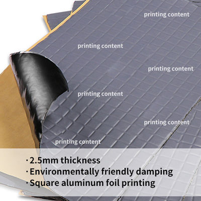 İyi fiyat 2.5mm otomobil çevre dostu titreşim damper / araba ses koruyucu paspası çevrimiçi